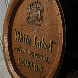 "White Label" Scotch Whisky,  tøndebund